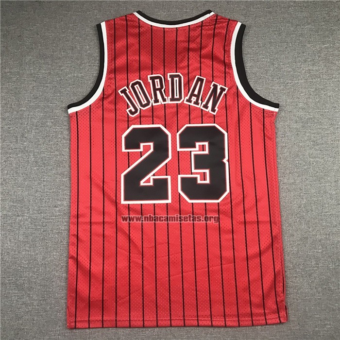 Camiseta Chicago Bulls Michael Jordan NO 23 Reload Hardwood Classics Rojo